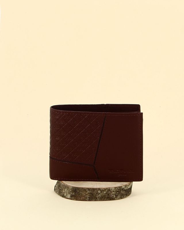 Product: Portafoglio uomo marrone con ribaltina, portaspicci e portacarte in VERA PELLE- Renato Balestra (5 of 8)