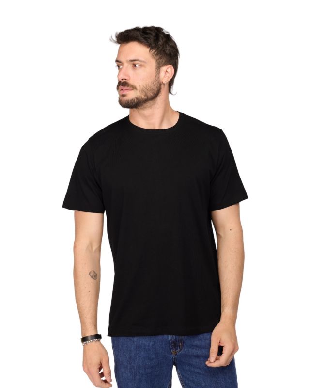 Product: BROKER'S - Tshirt mezza manica nera (1 of 5)