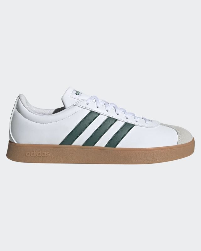 Product: ADIDAS - SCARPA VL COURT BASE BIANCA E VERDE  DA UOMO ID3710 (5 of 8)