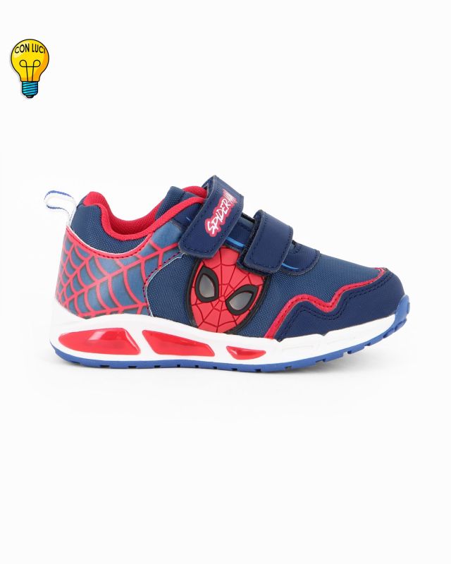 Product: SPIDERMAN - Sneakers blu da bambino con luci e strappi, numerata 24/31 (1 of 5)