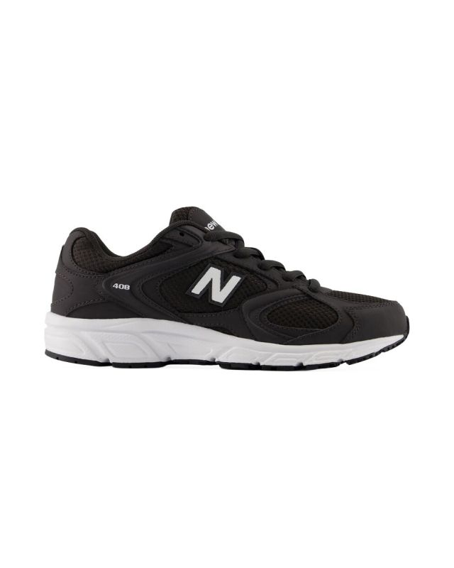 Product: NEW BALANCE -  SNEAKERS JUNIOR LIFESTYLE NERE CON DETTAGLI BIANCHI DAL 35.5 AL 40, G4081M7 (1 of 12)