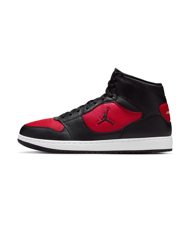 Product: NIKE - SNEAKERS JORDAN ACCESS COURT MID NERE E ROSSE DA UOMO, IQ5685/006 (1 of 8)