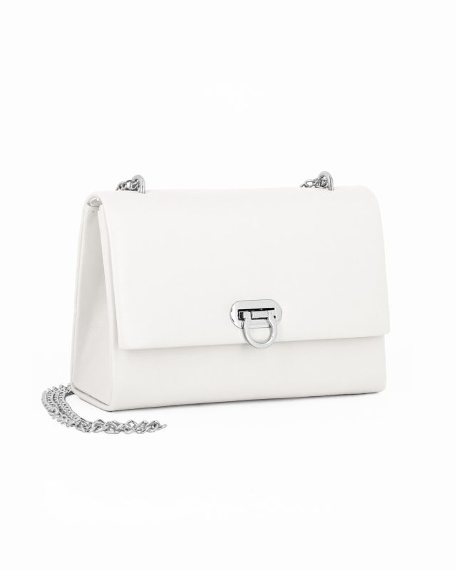Product: MISS GLOBO - Pochette bianca con patta (13 of 36)