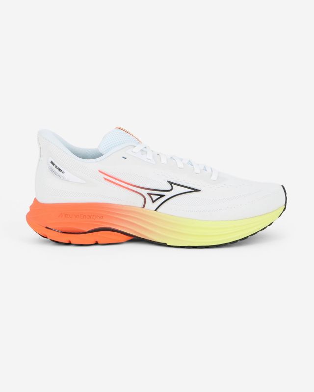 Product: MIZUNO - SCARPA DA RUNNING WAVE ULTIMA 17 BIANCA  CON DETTAGLI ARANCIONE E  GIALLO FLUO DA UOMO, J1GC2618_51 (1 of 6)