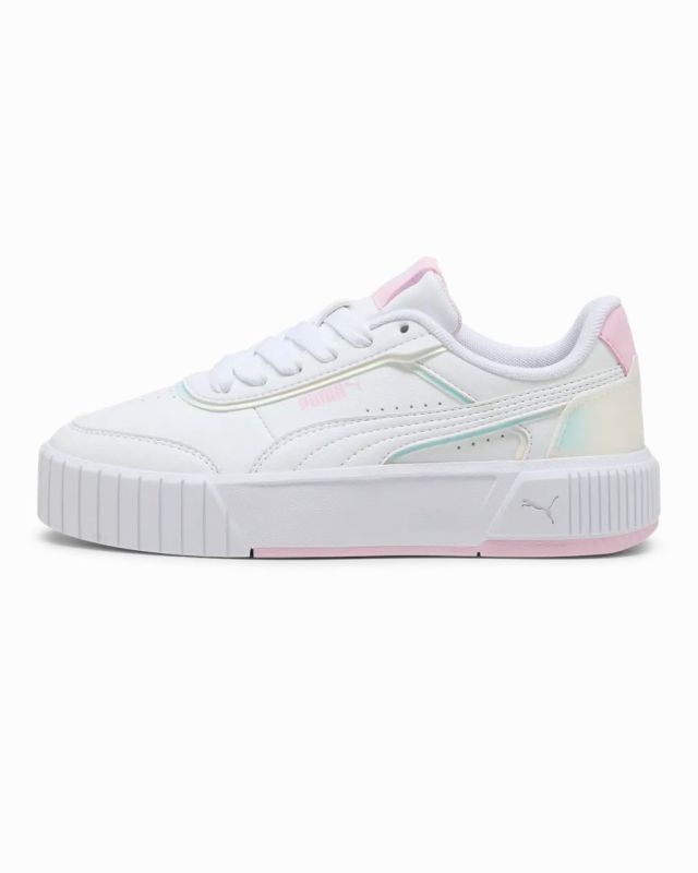 Product: PUMA - SNEAKERS JUNIOR CARINA MIA HOLO 2.0 GS BIANCA CON DETTAGLI ROSA  DAL 36 AL 39, 405627-01 (1 of 6)