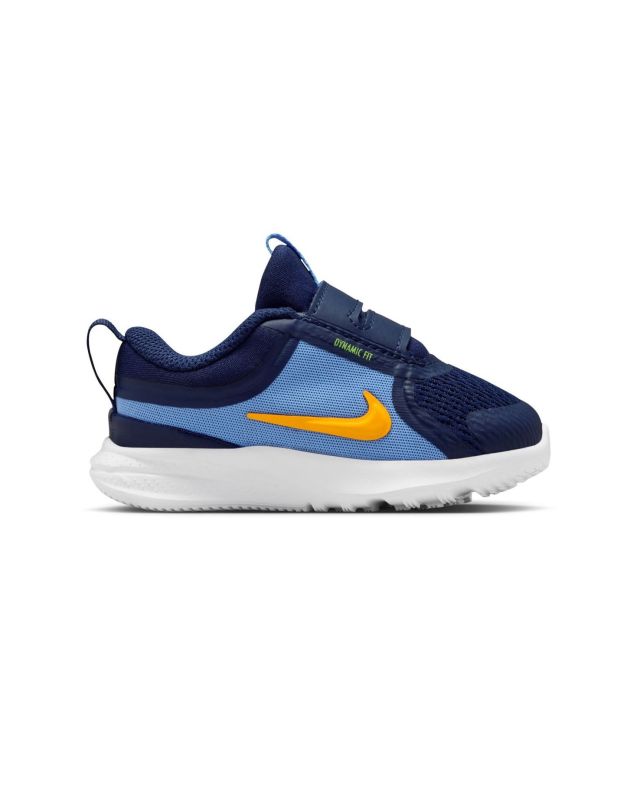 Product: NIKE - SNEAKERS INFANT STAR RUNNER 5 TD BLU, CELESTI E DETTAGLI ARANCIONI, DAL  19.5 AL 27, HF7006/403 (1 of 8)