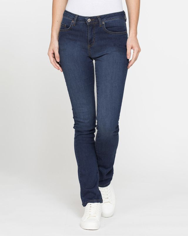 Product: CARRERA - Jeans stretch regular blu scuro da donna (1 of 4)