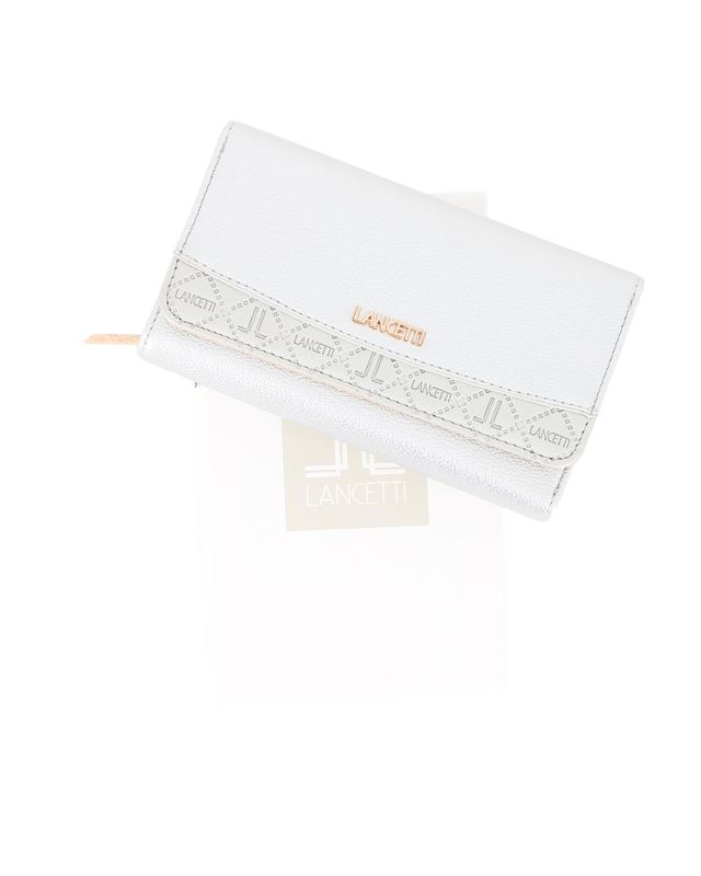 Product: LANCETTI - Portafoglio argento con patta (1 of 3)