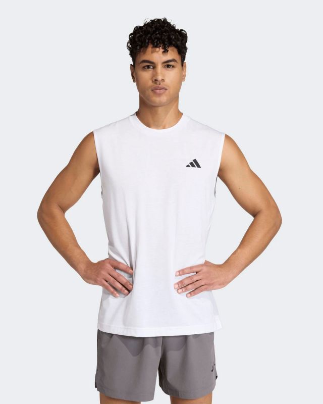 Product: ADIDAS - TSHIRT SMANICATA BIANCA DA UOMO IDEALE PER L' ALLENAMENTO - KD5424 (1 of 12)