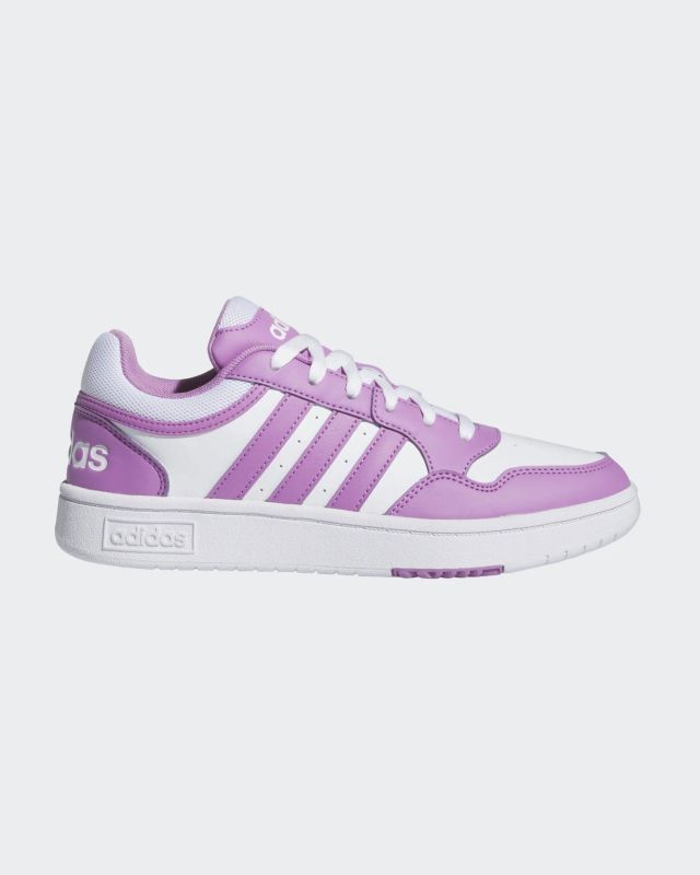 Product: ADIDAS - SCARPA  HOOPS 3.0 BIANCA E FUXIA DA DONNA, numerata 36/41 e un terzo - IH0174 (6 of 10)