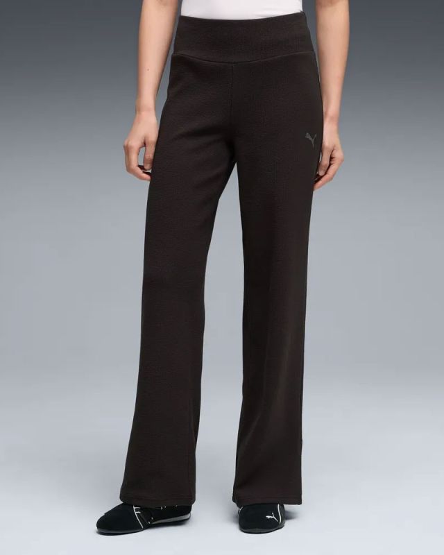 Product: PUMA - PANTALONE NERO ESSENTIAL +TEXTURED FOIL HIGH WAIST  DA DONNA ,  691815-01 (1 of 5)