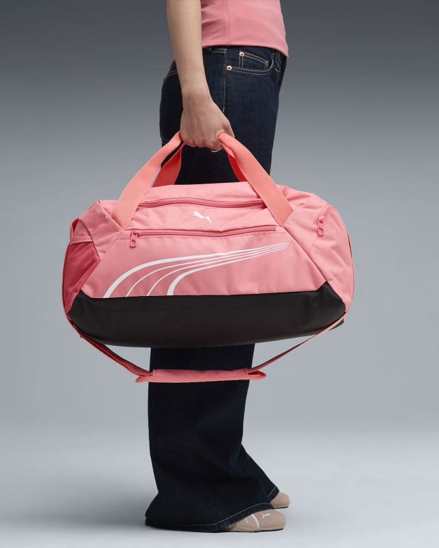 Product: PUMA - BORSONE SPORTIVO ROSA FUNDAMENTAL S SPORTS BAG 34L 09118728 (1 of 4)