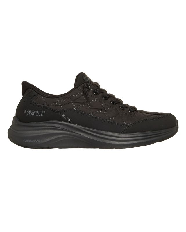 Product: SKECHERS - CONTOUR FOAM - Sneakers nera con tomaia in tessuto trapuntato ad aria (1 of 5)