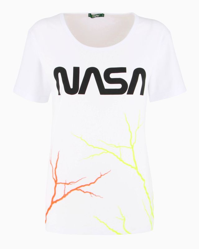 Product: NASA - TSHIRT BIANCA DA DONNA LOGO NASA (3 of 3)