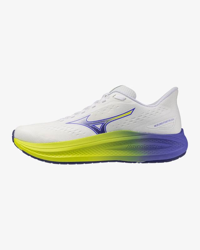 Product: MIZUNO - SCARPA RUNNING FORTRUSH BIANCA/BLU/GIALLA DA UOMO - J1GC2648_01 (1 of 5)