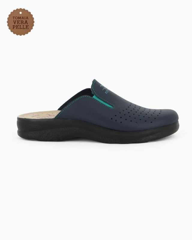 Product: FLY FLOT- Ciabatta sanitaria in VERA PELLE,  MADE IN ITALY (1 of 4)