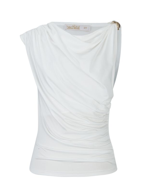 Product: BACHATA - Canotta bianca da donna (1 of 2)
