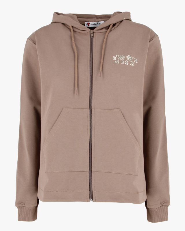 Product: DONNA FELPA FULL ZIP CON CAPPUCCIO (1 of 4)