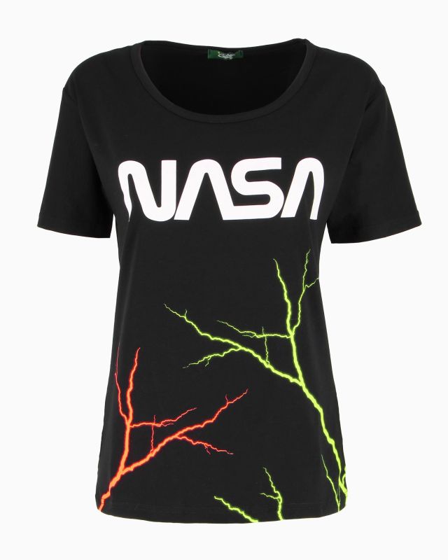 Product: NASA - TSHIRT NERA DA DONNA LOGO NASA (3 of 3)