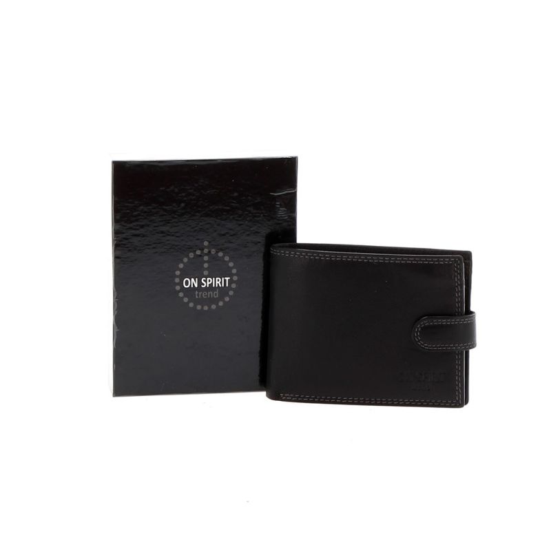 Product: ON SPIRIT- Portafoglio grande in VERA PELLE con chiusura a bottone (7 of 9)