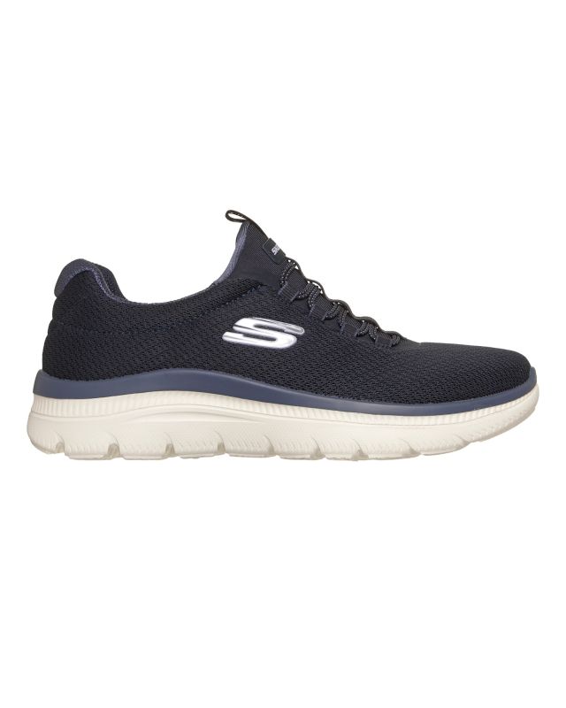 Product: SKECHERS - SUMMITS PLUS - SUMMER HAZE - Sneakers blu con doppi lacci elastici (1 of 5)