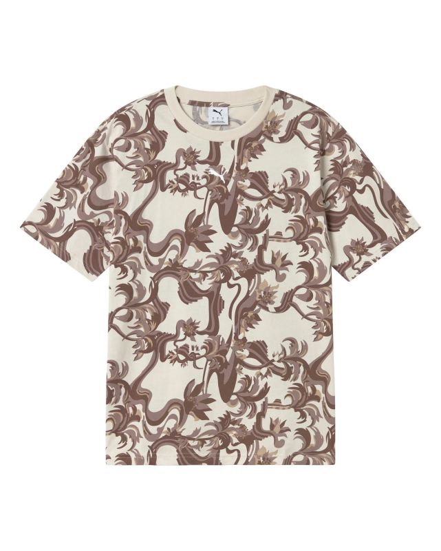 Product: PUMA - T-SHIRT NERA ESSENTIAL FLOREAL FANTASIA DA DONNA, 694481-87 (1 of 2)