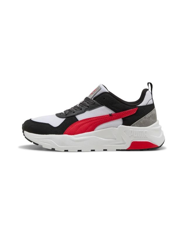 Product: PUMA - SNEAKERS JUNIOR TRINITY 2 LT MID 90S GS  BIANCA, NERA, ROSSA E GRIGIA DAL  36 AL 39, 406073-01 (1 of 6)