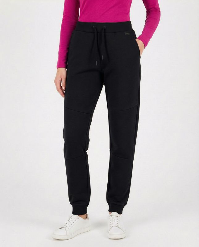 Product: CARRERA - Pantalone in tessuto felpato nero da donna (1 of 6)