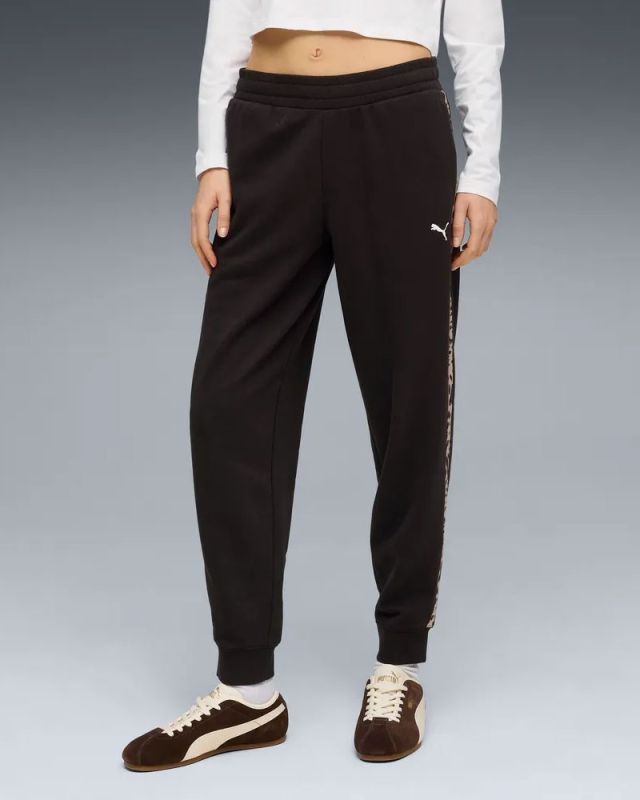 Product: PUMA - PANTALONE NERO DA DONNA ESSENTIAL ANIMAL VESTIBILITA' COMFORT 692464-01 (1 of 5)