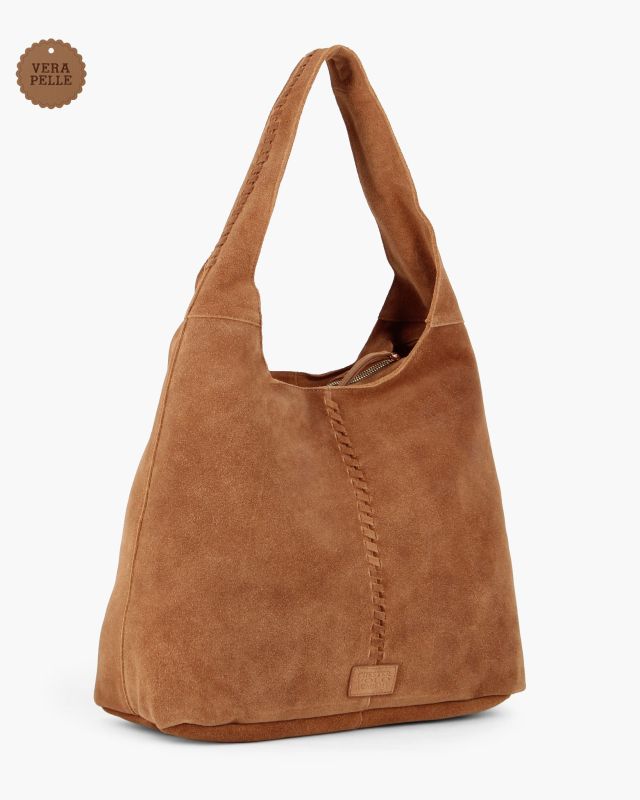 Product: CHESTER POLO ACADEMY - Borsa sacca cuoio scamosciata in VERA PELLE (1 of 4)