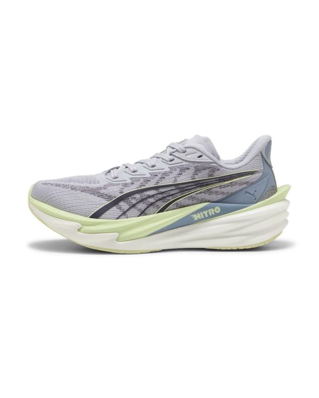 Product: PUMA - SNEAKERS  DEVIATE NITRO 4 GRIGIA, NERA E LIME DA DONNA, 312124-03 (1 of 6)