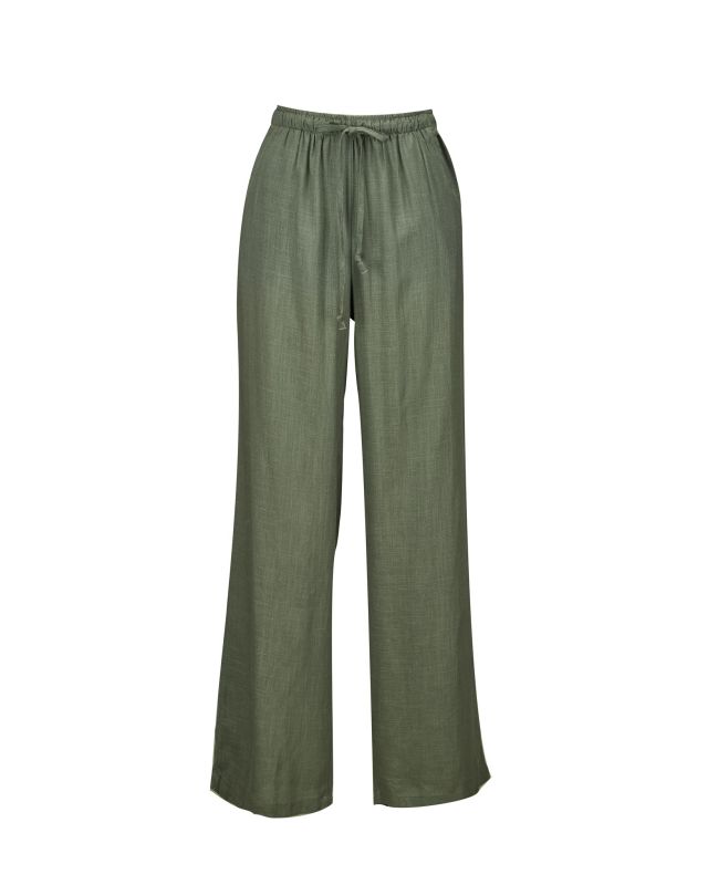 Prodotto: BACHATA -Pantalone verde militare con tasche