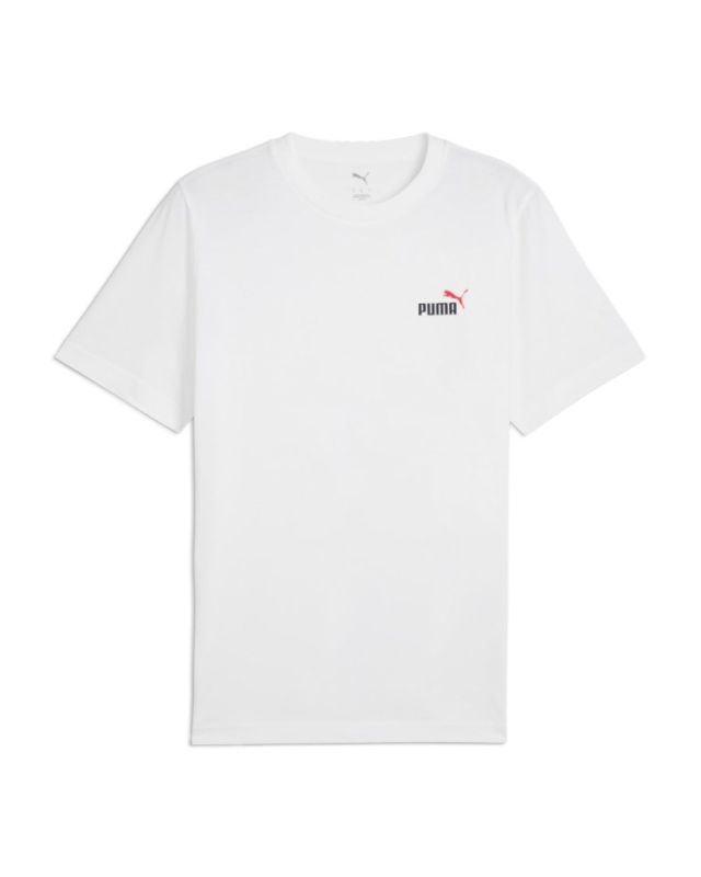 Prodotto: PUMA - T-SHIRT BIANCA  ESSENTIAL 2 COLOR SMALL LOGO DA UOMO, 684717-57