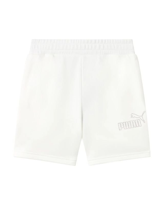 Prodotto: PUMA - SHORT BIANCO ESSENTIAL  RHINESTONE HW TR  DA DONNA, 693558-02