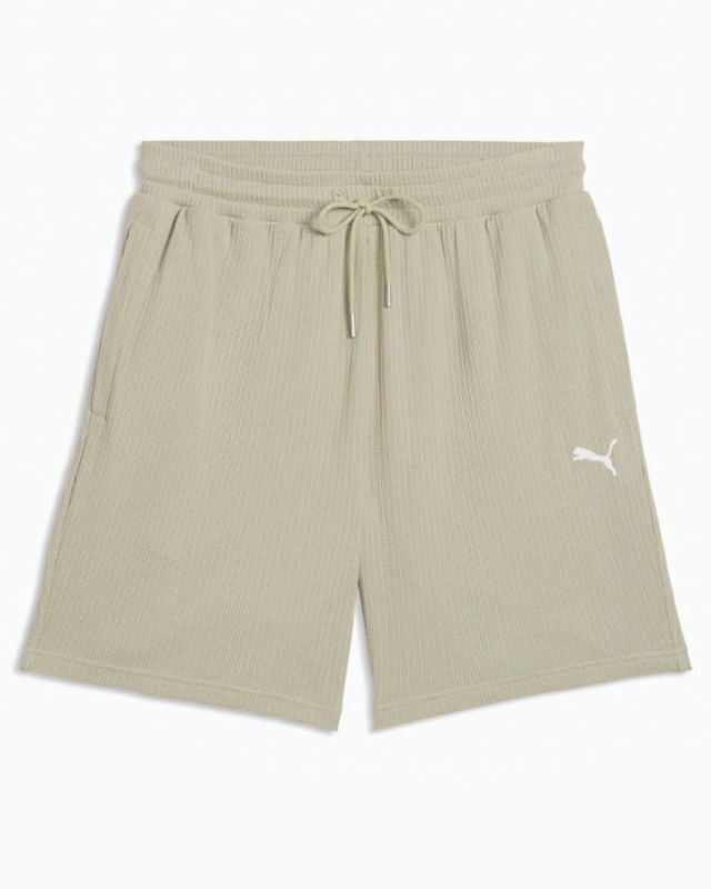 Prodotto: PUMA -SHORT GRIGIO WARDROBE ESSESSENTIAL  WAFFLE RELAXED , 634367-61