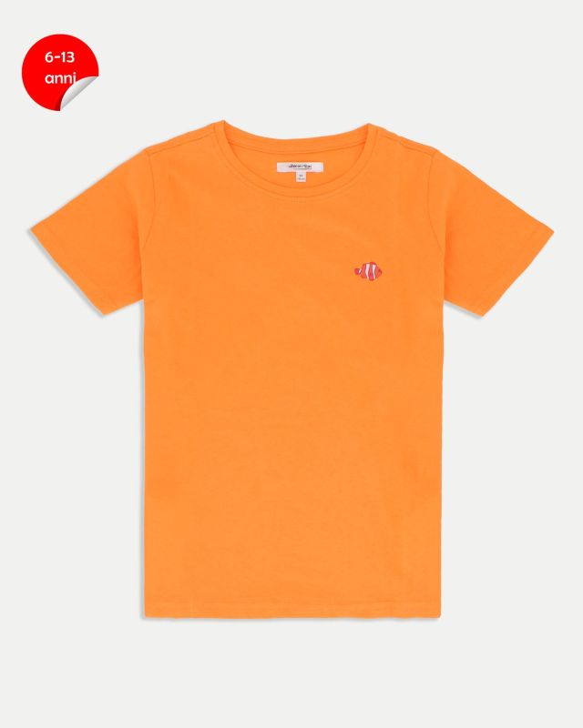 Prodotto: WAIKIKI RUN -T-SHIRT JUNIOR ( 6-13 ANNI) ARANCIONE CON DETTAGLIO GRAFICO, PARANZA
