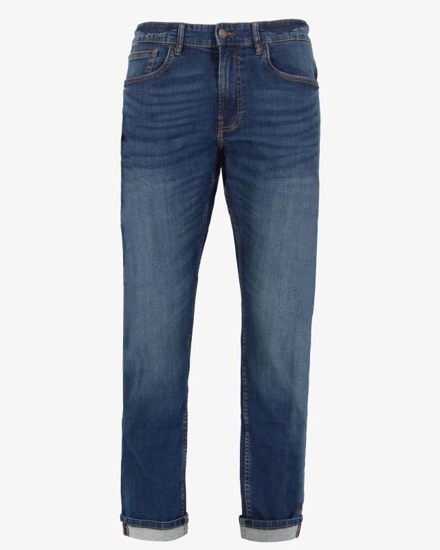 Prodotto: YELLOW DOG - Jeans 5 tasche denim scuro da uomo