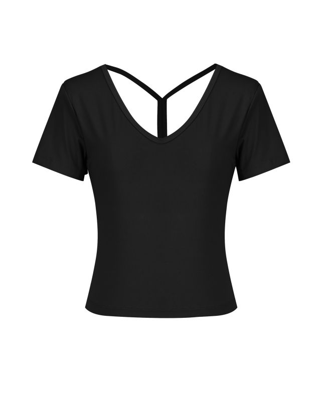 Prodotto: BACHATA -Tshirt manica corta nera