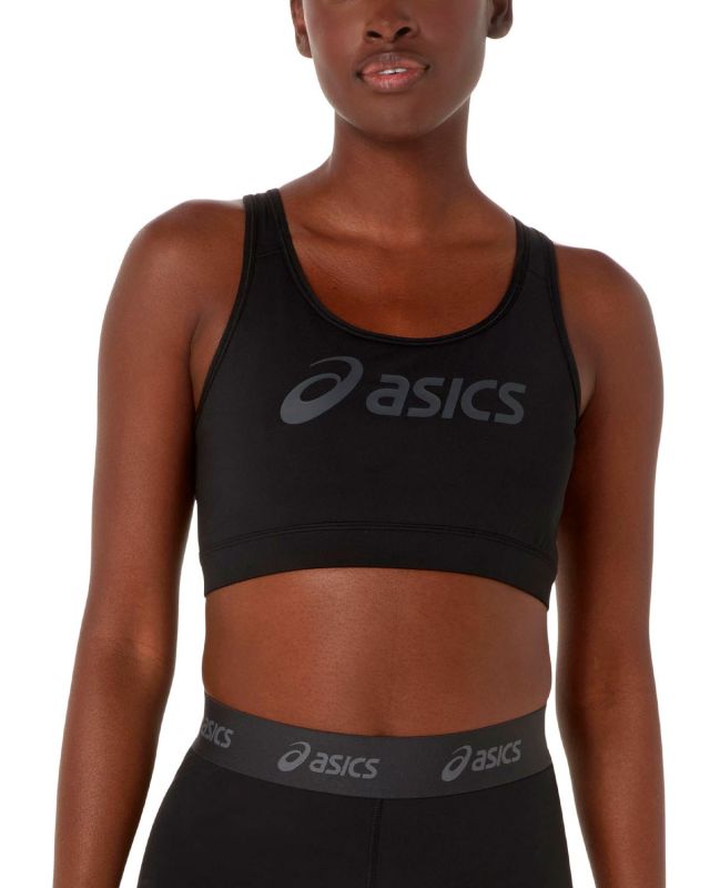 Prodotto: TOP ESSENTIAL ASICS LOGO PADLESS BRA BLK