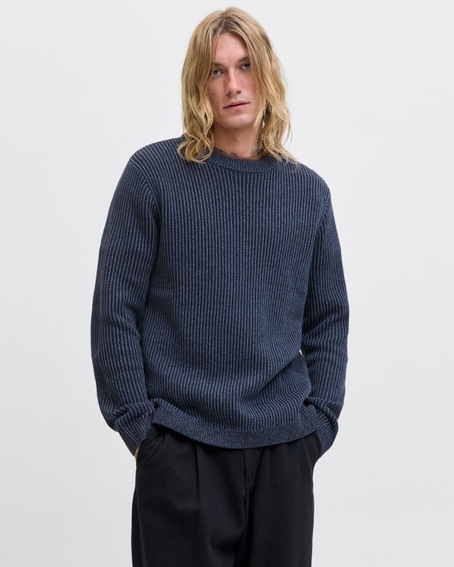 Prodotto: MAGLIA ML EDOVER KNIT CREW SKY CAPTAIN