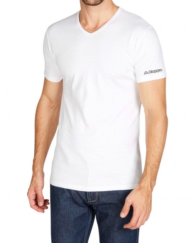 Prodotto: KAPPA - TSHIRT MANICA CORTA SCOLLO A V CALDO COTONE