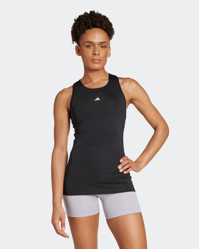 Prodotto: ADIDAS - CANOTTA NERA DA DONNA IDEALE PER L'ALLENAMENTO - IK7924