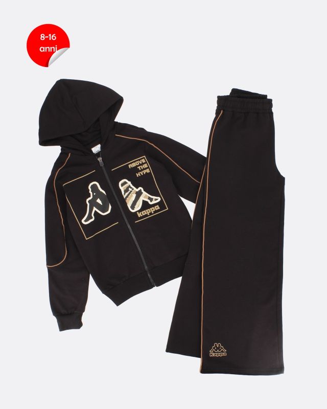 Prodotto: GIRL TUTA FULL ZIP CON CAPPUCCIO
