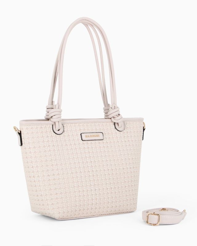 Prodotto: BORSA SHOPPING EFF.INTRECCIO MANICI NODI