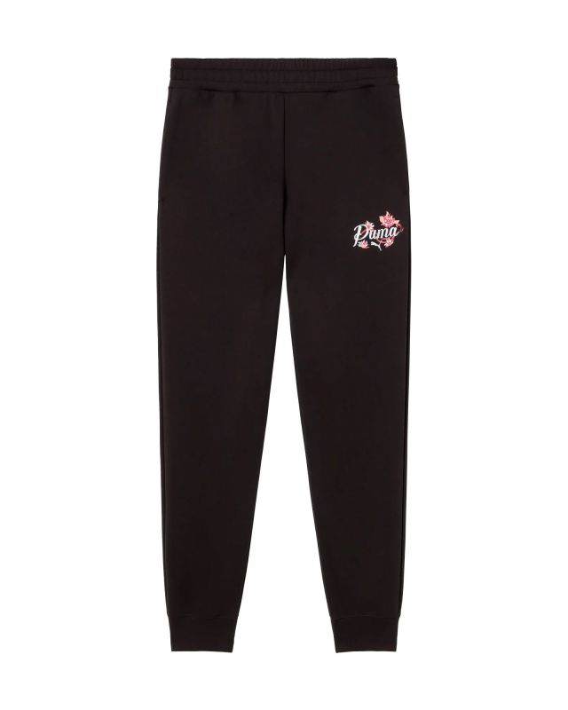Prodotto: PUMA - PANTALONE NERO ESSENTIAL FLORAL GRAPHIC SWEATPANTS  DA DONNA , 694487-01