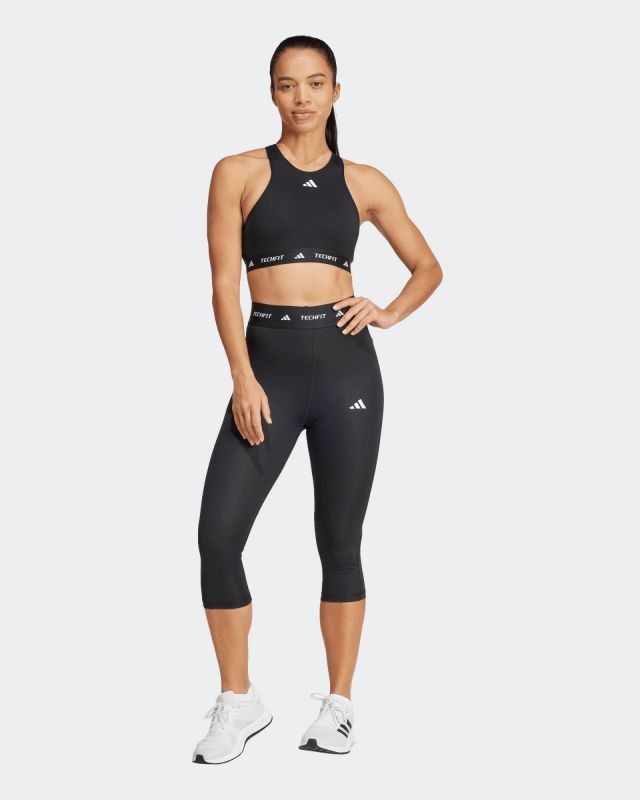Prodotto: ADIDAS - LEGGINGS NERO TECHFIT CAPRI PER ALLENAMENTO - IX8196