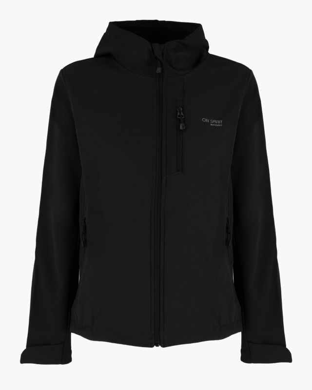 Prodotto: GIUBBINO C/CAPP.SOFTSHELL ALBA BLACK