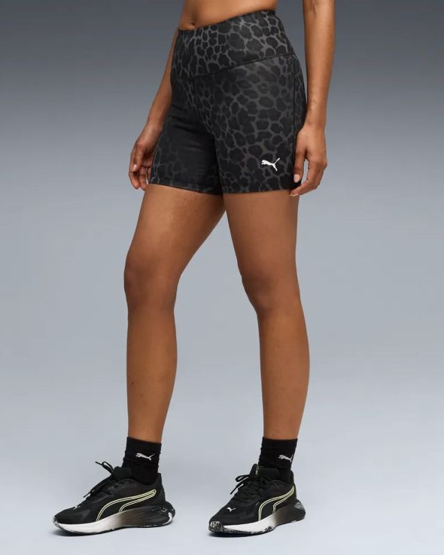 Prodotto: PUMA - SHORT MACULATO NERO E GRIGIO ESSENTIAL SPOTTED HAZE   DA DONNA, 528513-01
