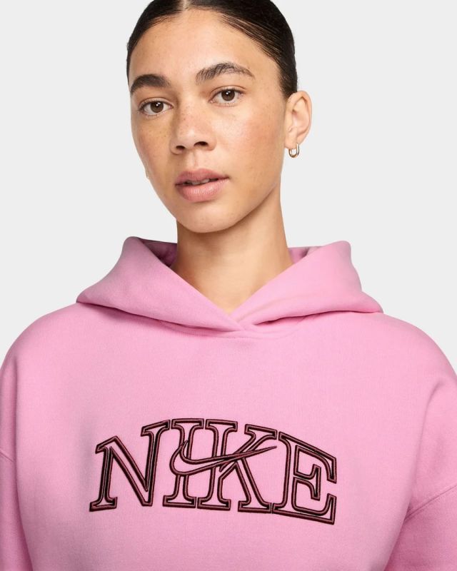 Prodotto: SWEAT C/CAPP.STDO FLC MW OS LGO PO PINK
