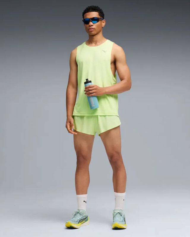 Prodotto: PUMA - CANOTTA GIALLA FLUO  RUN VELOCITY TANK (POLY) DA UOMO, 526595-38
